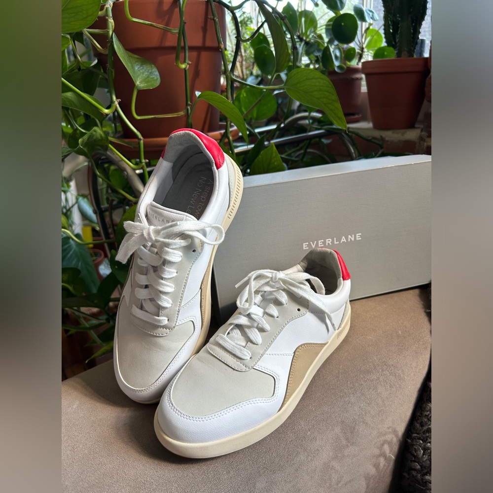 Everlane ReLeather Court Shoes - Size 7 NEVER WORN